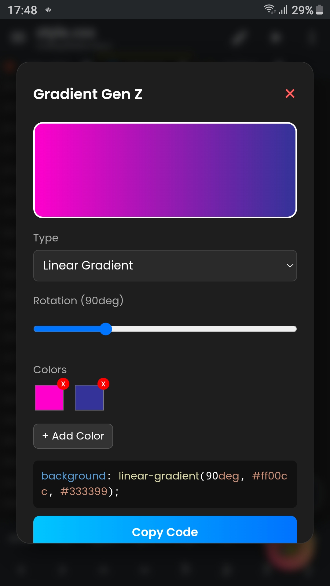gradient generator jpg